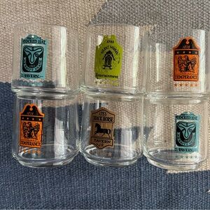 Vintage MCM rocks glasses